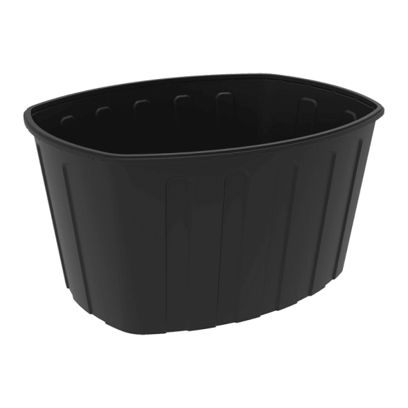 Ванна пластиковая пищевая О, 200 л, HDPE, черный [131.0200.899.000] в Липецке