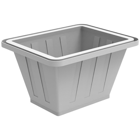 Ванна пластиковая пищевая К, 200 л, HDPE, белый [132.0200.001.0] в Липецке