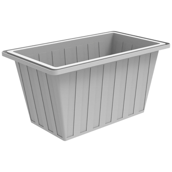 Ванна пластиковая пищевая К, 400 л, HDPE, белый [132.0400.001.0] в Липецке